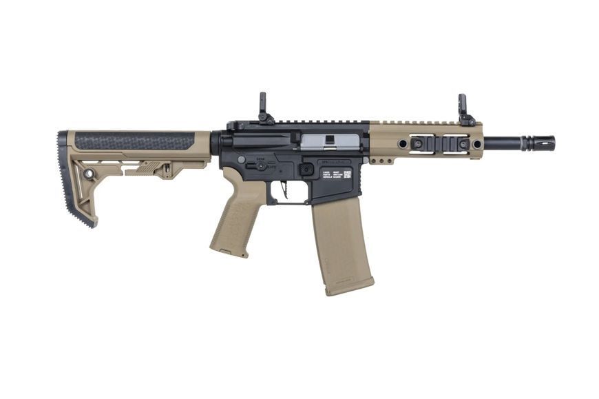 Страйкбольна штурмова гвинтівка Specna Arms SA-F04-RL FLEX Light Ops Stock/ New Receiver HAL ETU Half-Tan 33955 фото