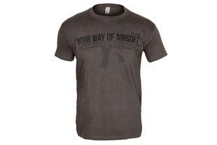 Футболка Specna Arms Your Way Of Airsoft V.4 Grey/Black Size M 19404-m фото