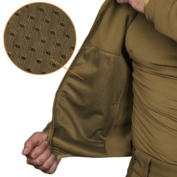 Кофта Camo-Tec Patrol 2.0 Himatec Pro Coyote Size S 30510-s фото