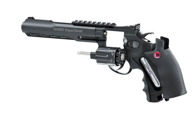 Страйкбольний револьвер Umarex Ruger SuperHawk 6 CO2 Black 19000 фото