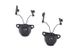 Кріплення FMA Set of 2 Gen 1 Hearing Protector Mounts Black 21947 фото 1