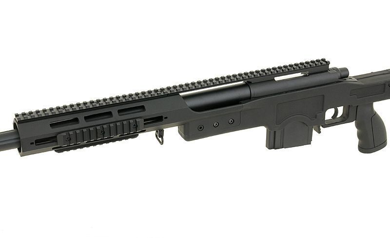 Страйкбольная снайперская винтовка WELL MB4411A Black 4988 фото