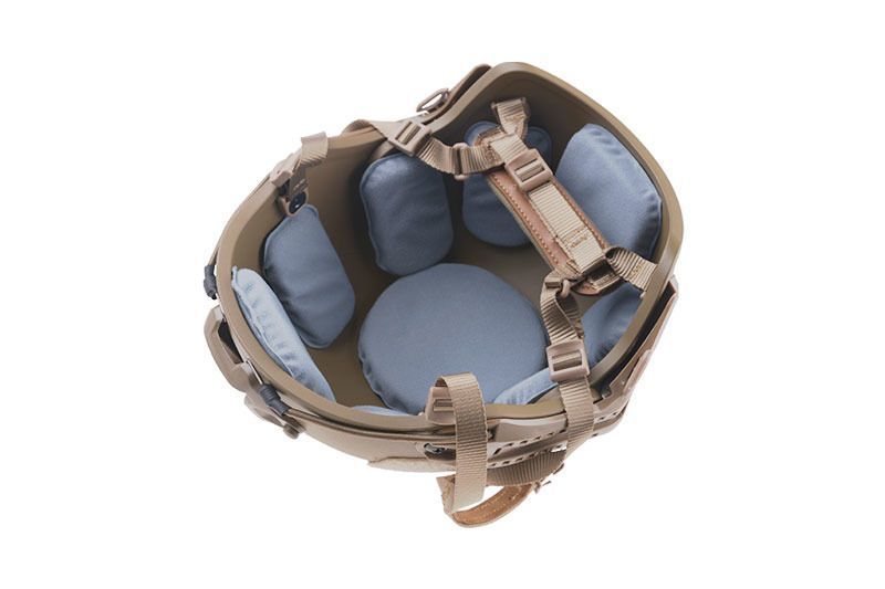 Шолом страйкбольний Ultimate Tactical Air Fast Helmet Replica Tan 15421 фото