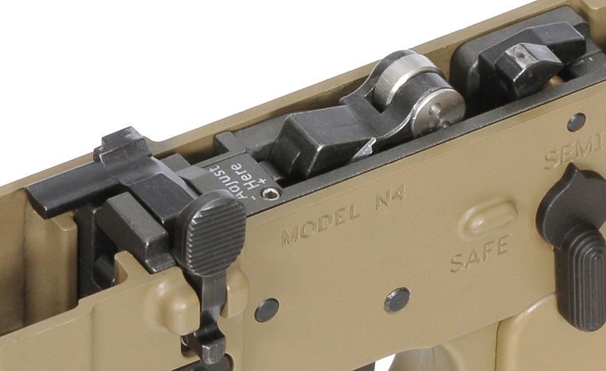 Страйкбольна штурмова гвинтівка EMG Daniel Defense DDMK18 GBBr Replic Black 33543 фото
