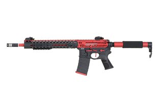 Страйкбольна штурмова гвинтівка APS ASR120 RED DRAGON FULLMETAL RED/BLACK EBB 10758 фото