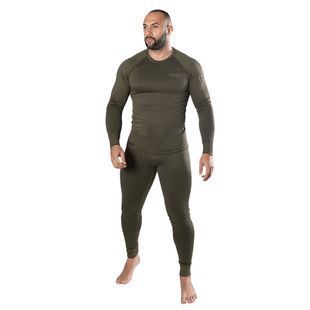 Комплект базового шару Camo-Tec LVL2 Polarheat QS 3.0 Olive Size XL 32097-xl фото