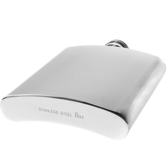 Фляга Mil-Tec 220 мл Silver 28408 фото