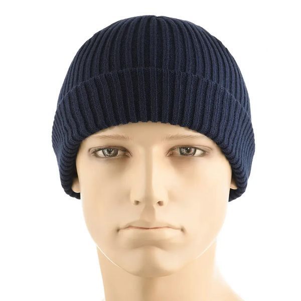 Шапка вязаная M-Tac 100% акрил Navy Blue Size S/M 32153-s/m фото