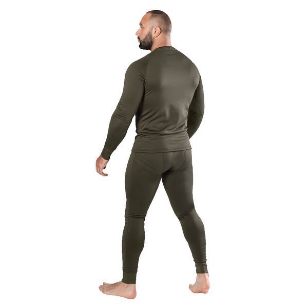 Комплект базового шару Camo-Tec LVL2 Polarheat QS 3.0 Olive Size XL 32097-xl фото