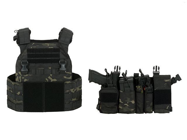 Плейт керриер 8FIELDS Assault Plate Carrier Cummerbund Olive 19084 фото