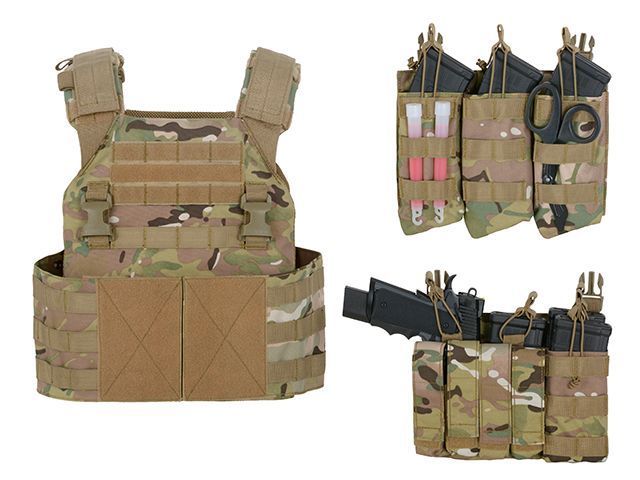 Плейт керриер 8FIELDS Assault Plate Carrier Cummerbund Olive 19084 фото