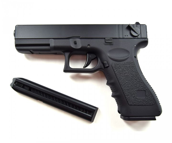 Страйкбольний пістолет Cyma Glock 18 CM.030 AEP Black 236 фото