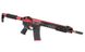 Страйкбольна штурмова гвинтівка APS ASR120 RED DRAGON FULLMETAL RED/BLACK EBB 10758 фото 7