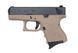Страйкбольный пистолет WE Glock 26C Gen3 GBB TAN 10185 фото 1