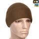 Шапка M-Tac Watch Cap Фліс (330г/м2) Coyote Size S 18873-s фото 3