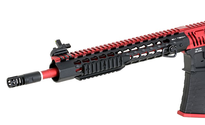 Страйкбольна штурмова гвинтівка APS ASR120 RED DRAGON FULLMETAL RED/BLACK EBB 10758 фото