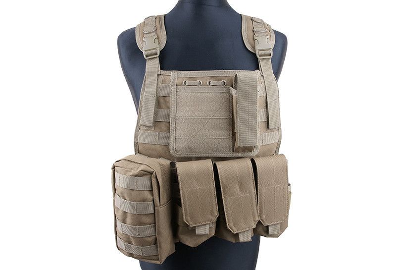 Розвантажувальний жилет GFC MBSS Tactical Vest Coyote 15422 фото