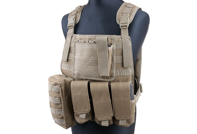 Розвантажувальний жилет GFC MBSS Tactical Vest Coyote 15422 фото