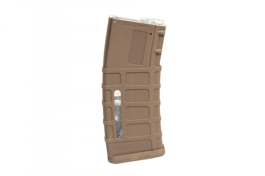 Магазин бункерний Tornado M4/M16/Masada 350 BB &ndash; Tan 17886 фото