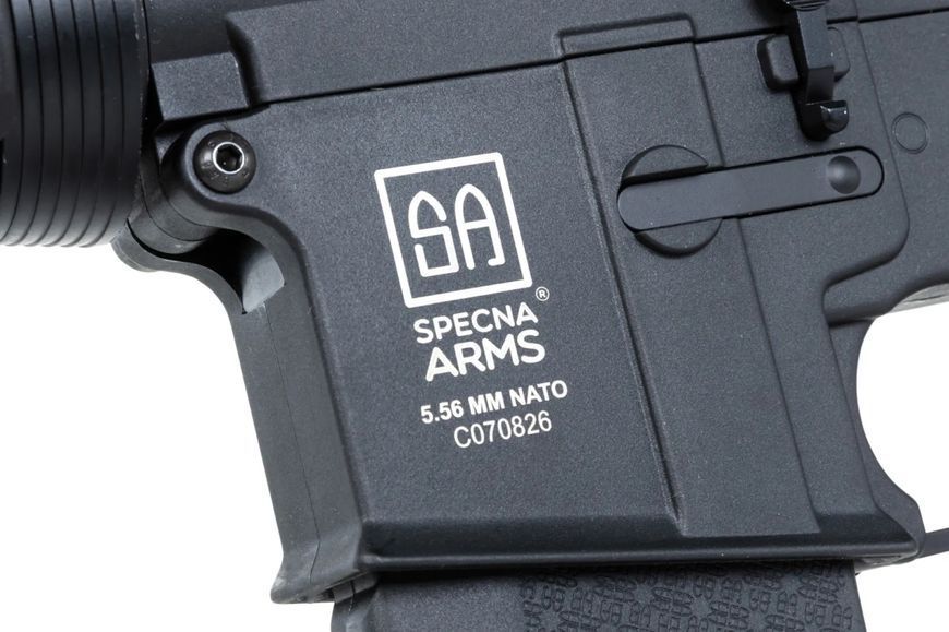 Страйкбольна штурмова гвинтівка Specna Arms SA-C03 CORE HAL ETU Gen.2 airsoft Carbine Black 33284 фото