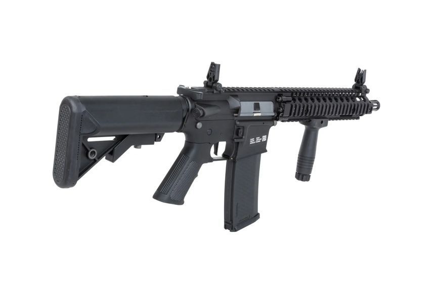 Страйкбольна штурмова гвинтівка Specna Arms Daniel Defense MK18 SA-C19 Core HAL ETU Gen.2 Black 33122 фото