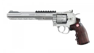 Страйкбольний револьвер Umarex Ruger SuperHawk 8 CO2 Silver 15456 фото