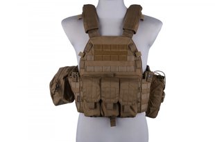 Розвантажувальний жилет Emerson Modular Plate Carrier Coyote Brown 24783 фото