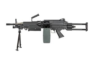 Страйкбольний кулемет Specna Arms SA-249 Para Core Black 28223 фото