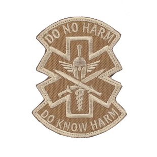 Нашивка M-Tac Do No Harm Khaki 17765 фото