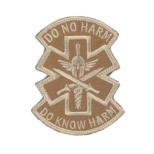 Нашивка M-Tac Do No Harm Khaki 17765 фото