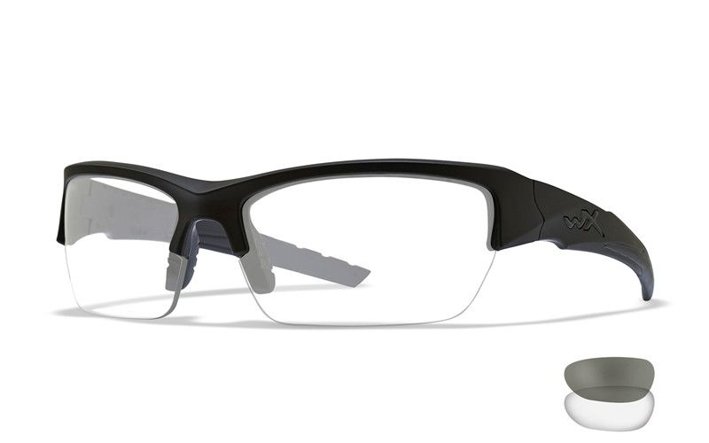 Окуляри Wiley X Valor 2.5 Grey/Clear Matte Black Frame 28842 фото