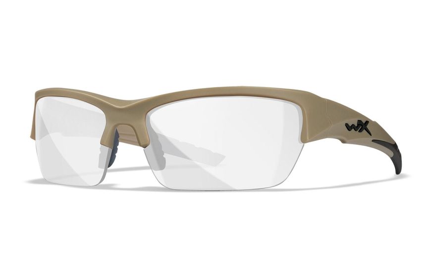 Окуляри Wiley X Valor 2.5 Grey/Clear/Light Rust Tan Frame 31200 фото