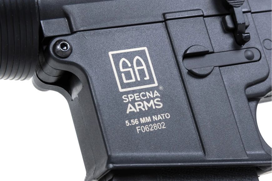 Страйкбольна штурмова гвинтівка Specna Arms SA-F11 FLEX GATE X-ASR Gen.2 airsoft Carbine Black 33665 фото
