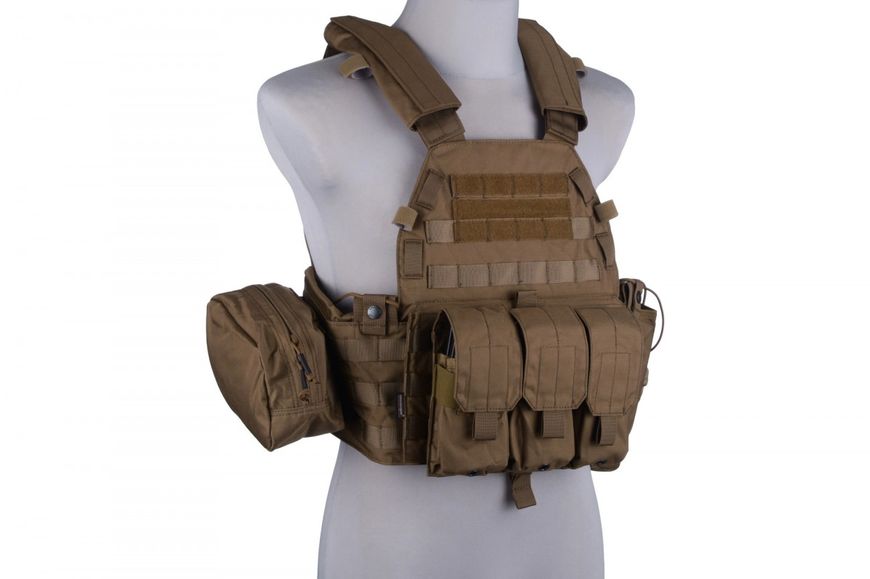 Розвантажувальний жилет Emerson Modular Plate Carrier Coyote Brown 24783 фото