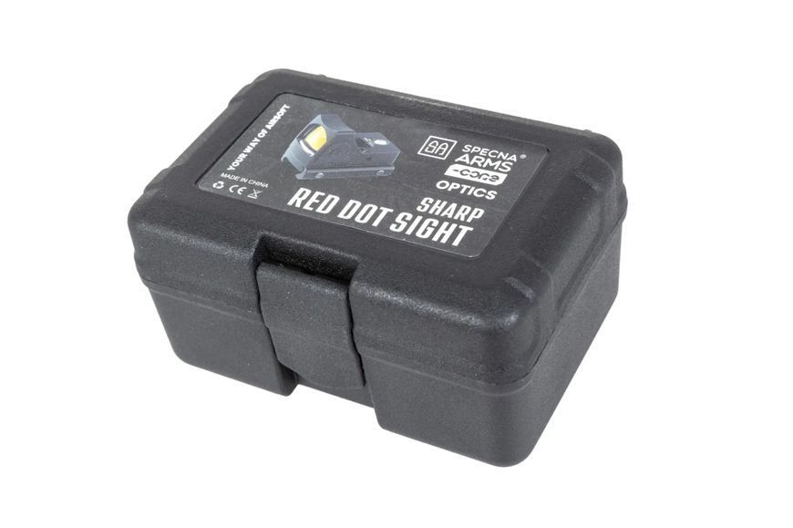 Коліматор Specna Arms CORE Sharp red dot sight Black 34812 фото