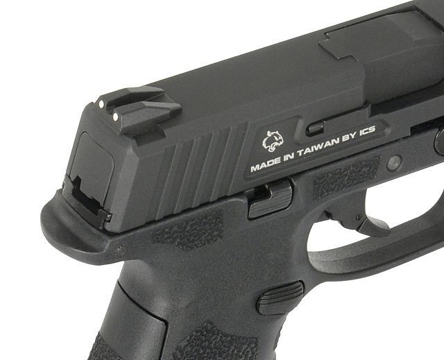 Страйкбольный пистолет ICS BLE-XFG GBB Black 14712 фото