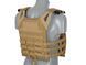 Плейт керриер 8Fields Jump Plate Carrier V2(Cordura) With Dummy Sapi Plates Coyote 24784 фото 4