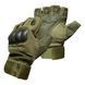 Тактичні рукавиці Shield Cut Olive Size L 28925-l фото 2