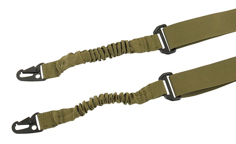 Ремінь двохточковий CS Bungee Sling Olive 3695 фото