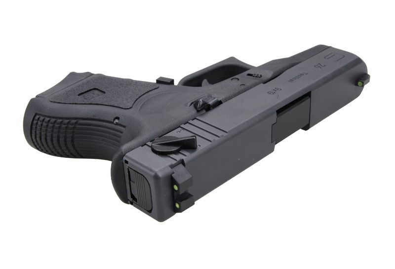 Страйкбольный пистолет WE Glock 26C Gen3 GBB BLK 10187 фото
