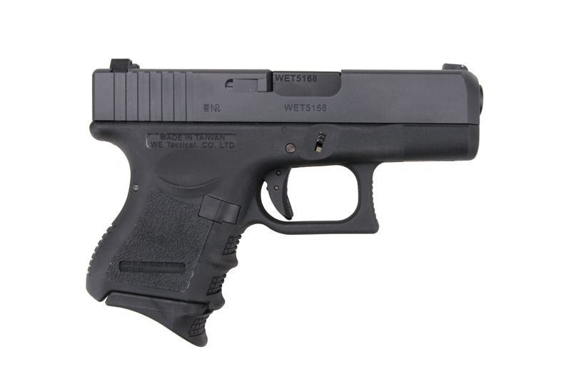 Страйкбольный пистолет WE Glock 26C Gen3 GBB BLK 10187 фото