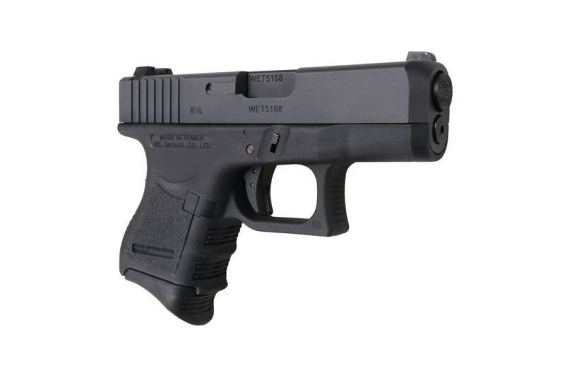 Страйкбольный пистолет WE Glock 26C Gen3 GBB BLK 10187 фото