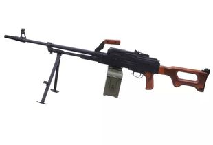 Страйкбольний кулемет A&K PKM Machinegun Wood 28225 фото