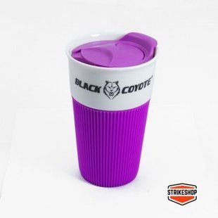 Керамічна термокружка Cary purple 9842 фото