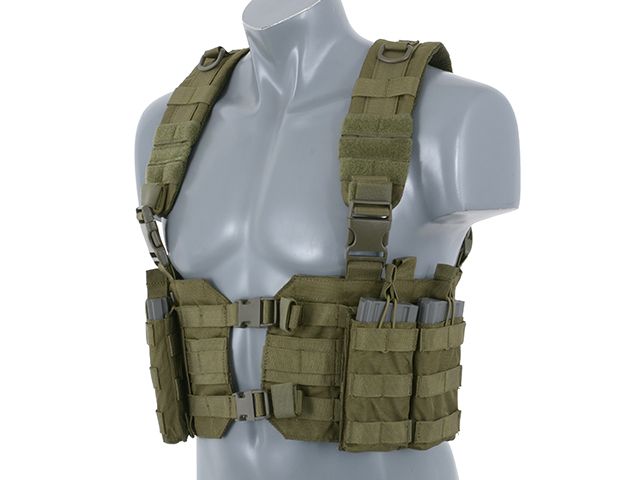 Розвантажувальний жилет 8Fields Chest Harness Split Front Olive 15496 фото