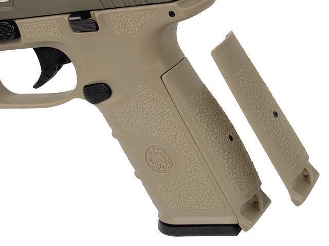Страйкбольный пистолет ICS BLE-XFG GBB Black/Tan 14713 фото