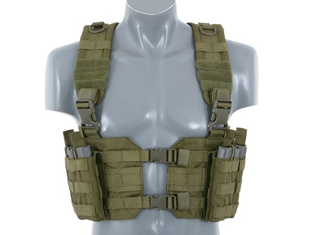 Розвантажувальний жилет 8Fields Chest Harness Split Front Olive 15496 фото