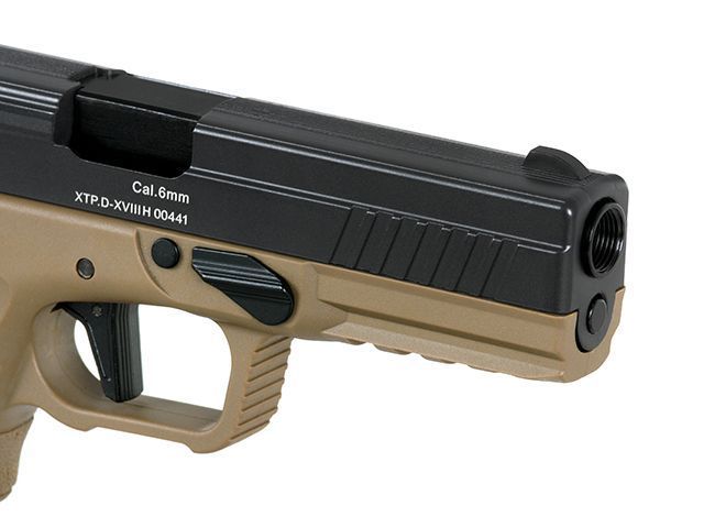 Страйкбольний пістолет APS XTP Xtreme Training Pistol Green Gas Dark Earth 19067 фото