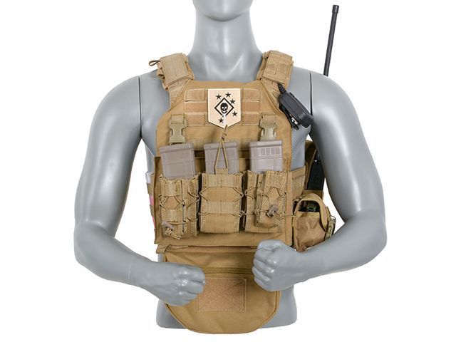 Плейт керриер 8FIELDS Assault Plate Carrier Cummerbund Multicam 25414 фото