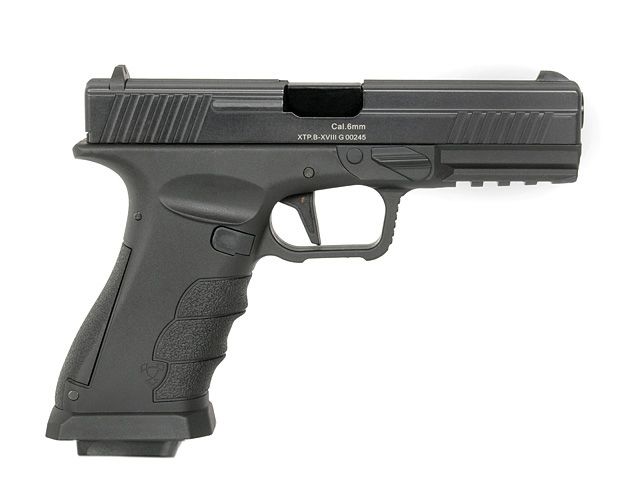 Страйкбольний пістолет APS XTP Xtreme Training Pistol CO2 Black 13043 фото